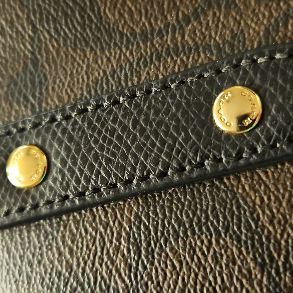 Coach Brown Signature Tote Bag - Picture 12 of 16